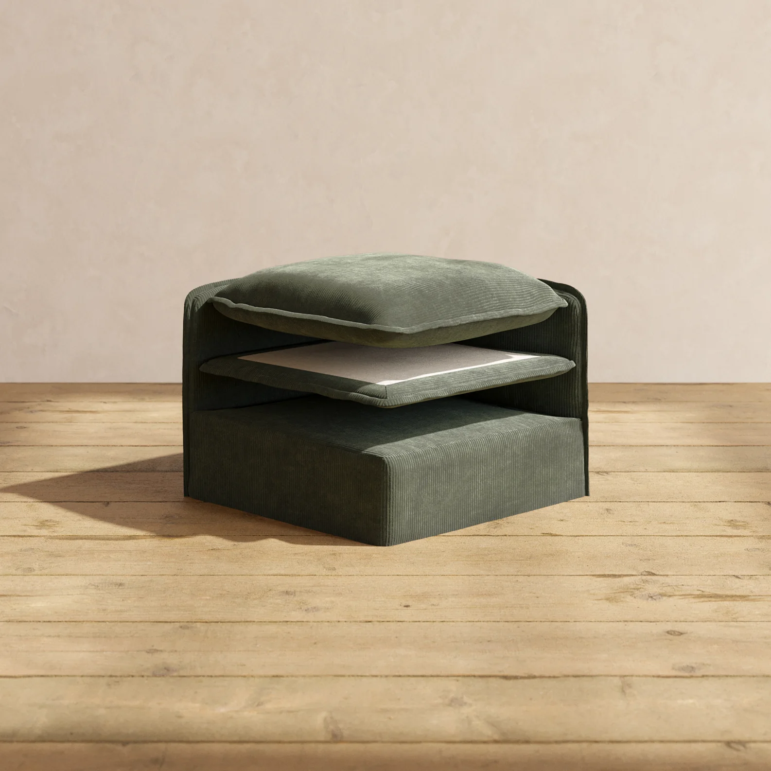 Elevate Comfort Layer for 3-Seater in Olivine