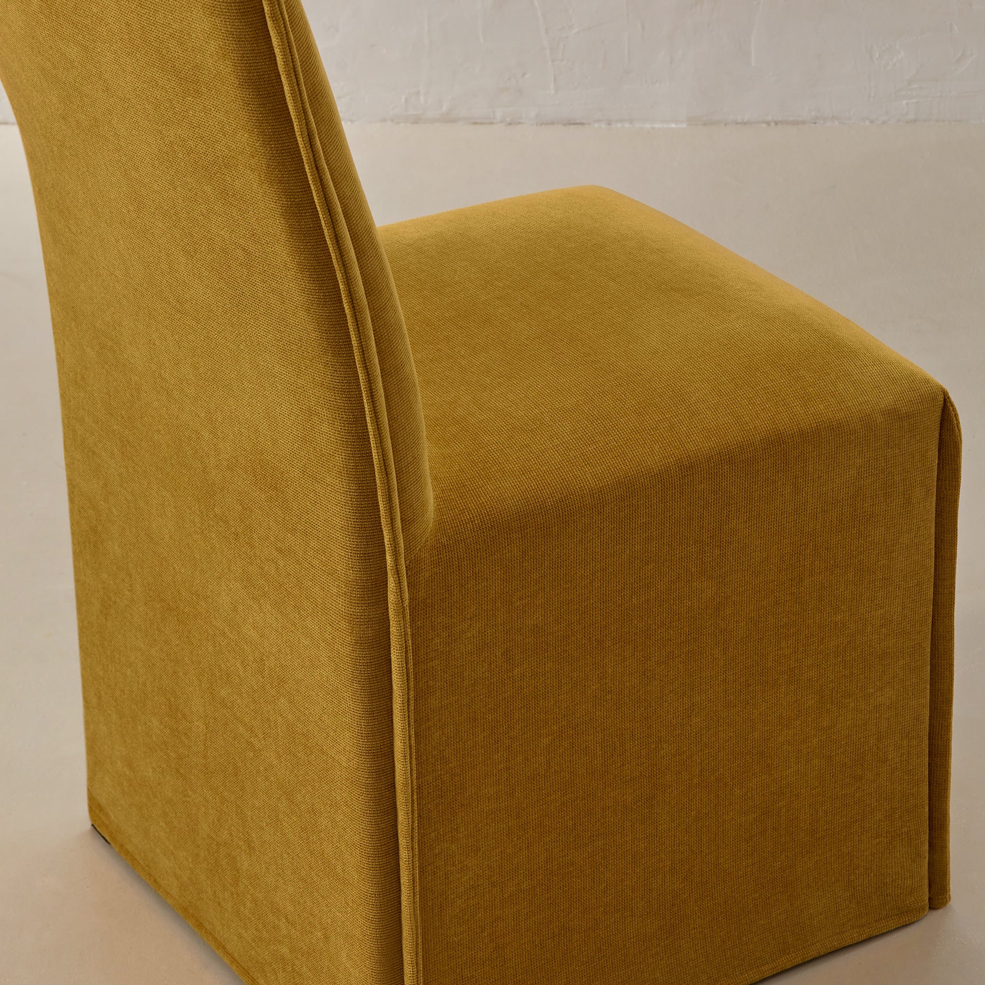 Slipcover Only - Washable Upholstered Dining Chair | 15" Back Height in Kiiro - Image 5