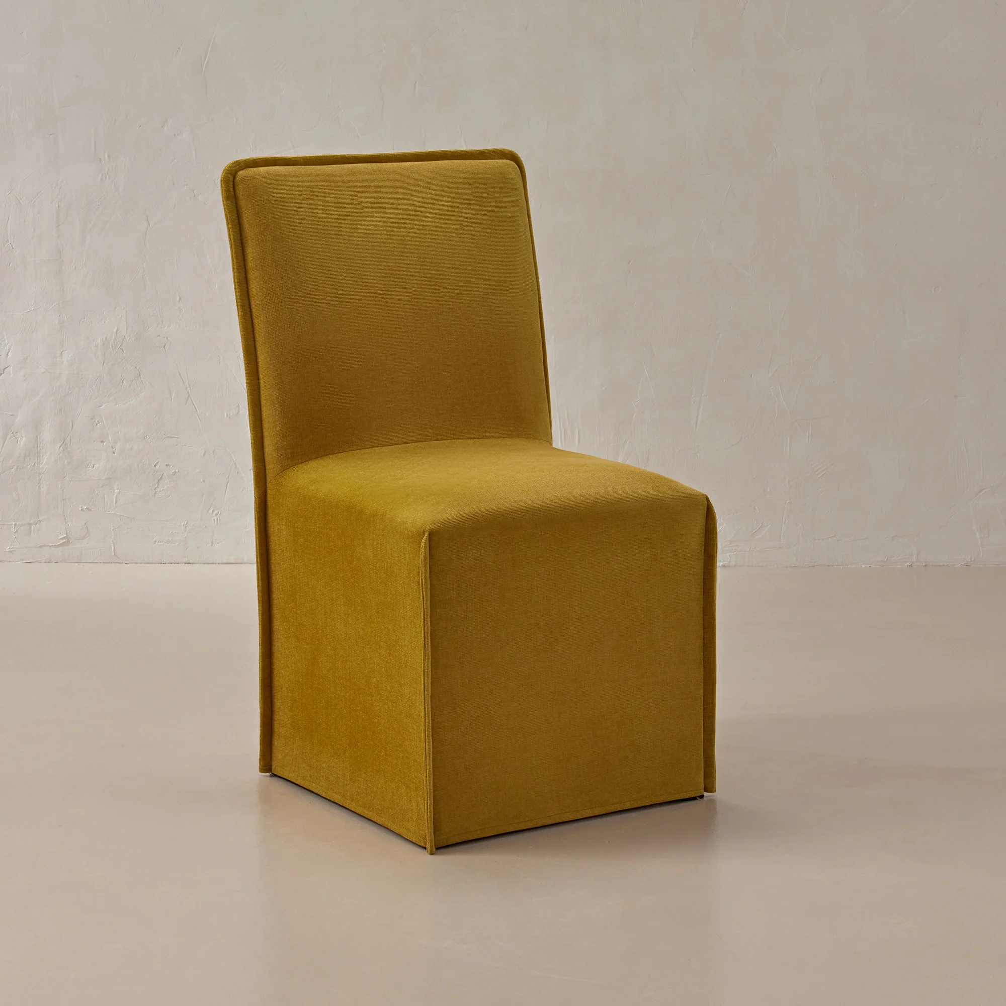 Slipcover Only - Washable Upholstered Dining Chair | 19” Back Height in Kiiro