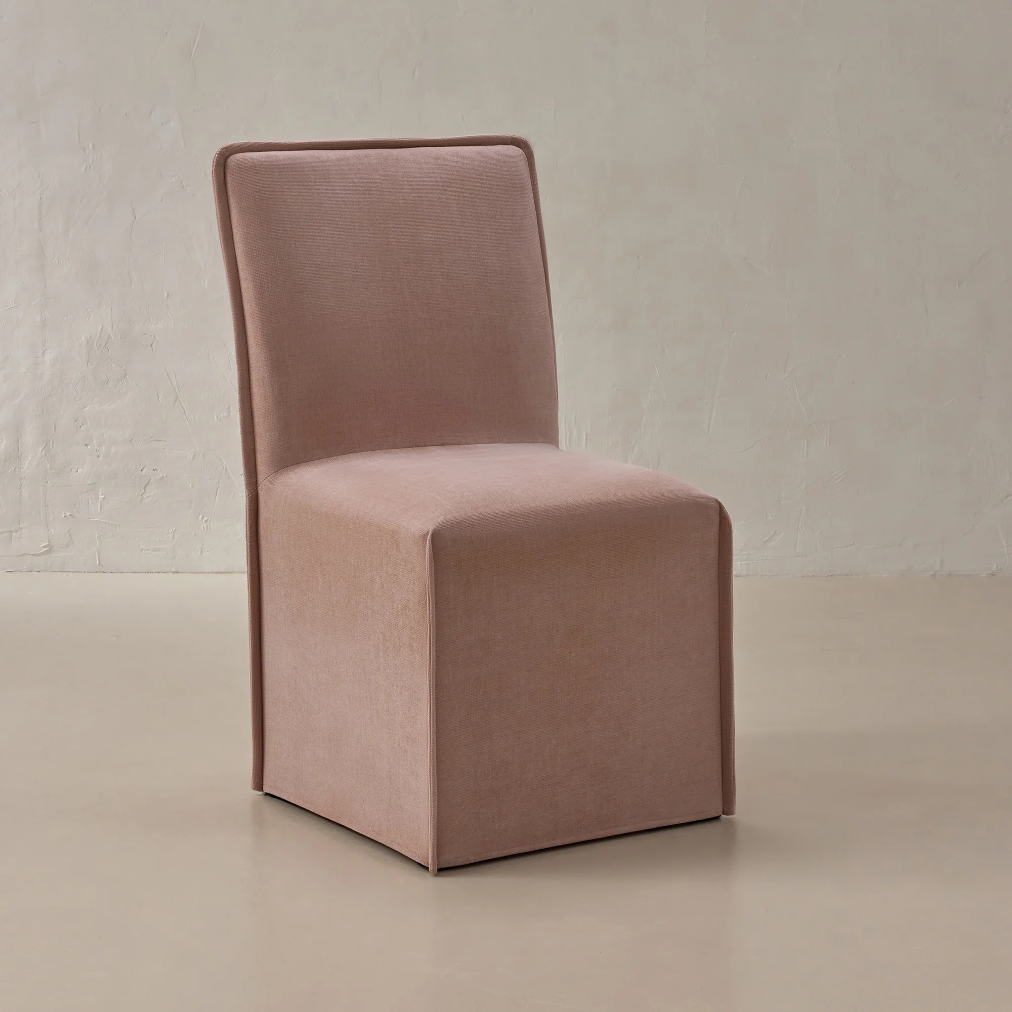 Slipcover Only - Washable Upholstered Dining Chair | 19” Back Height in Sakura