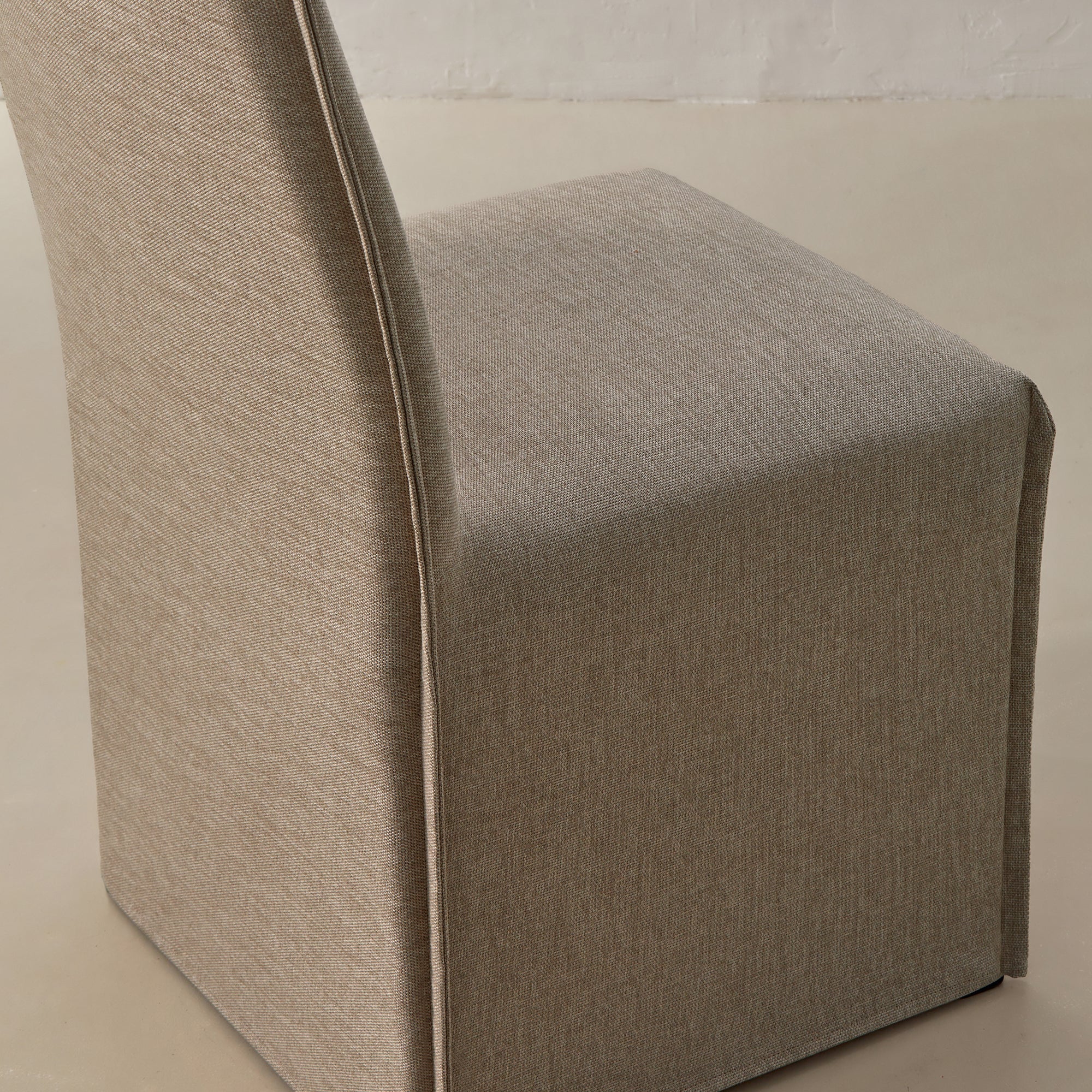 Washable Upholstered Dining Chair | 19” Back Height in Oat - Image 7
