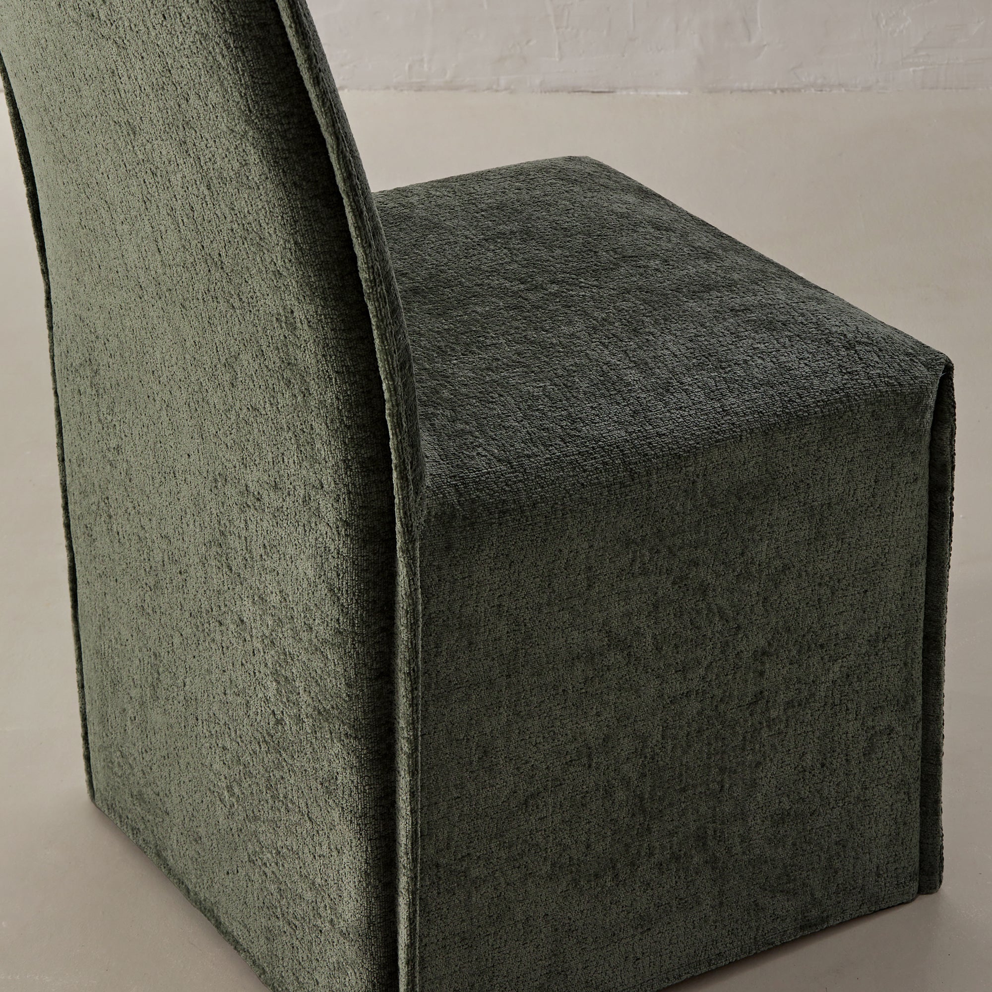 Washable Upholstered Dining Chair | 19” Back Height in Willow (Set of 2) - Image 7